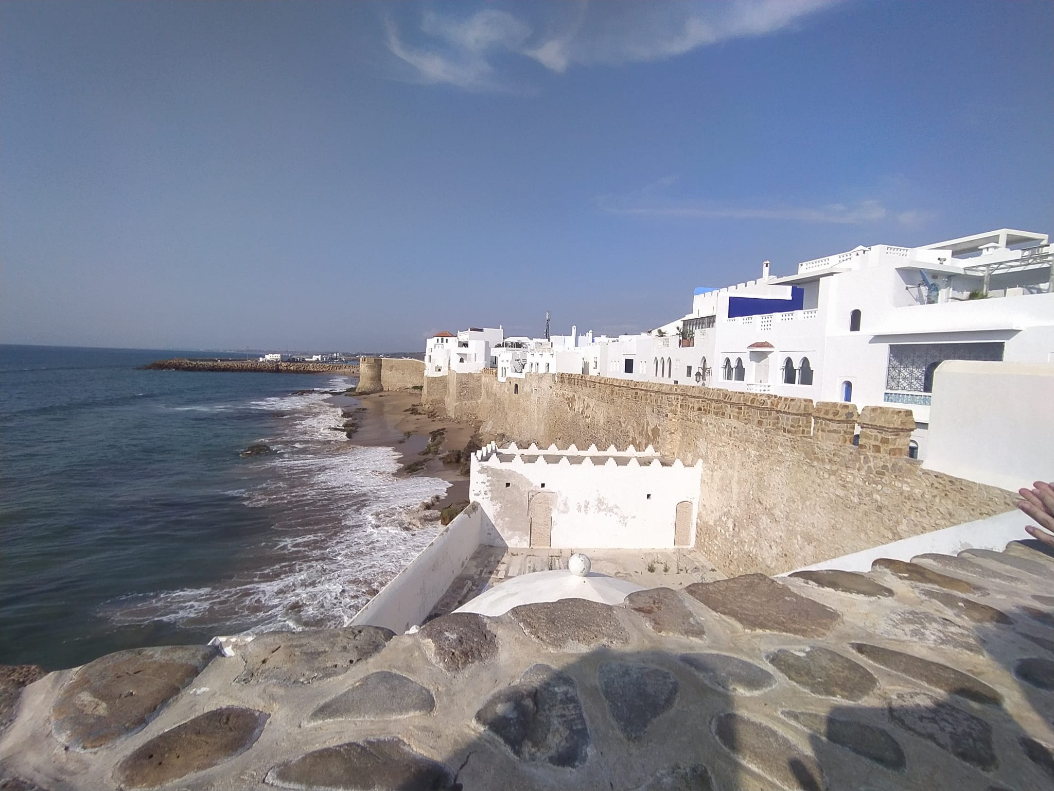 Costa atlántica cerca de Tánger